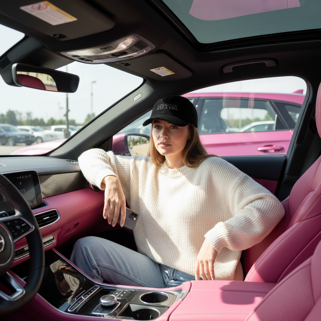 Cap aus Kord' Literally just a Girl.