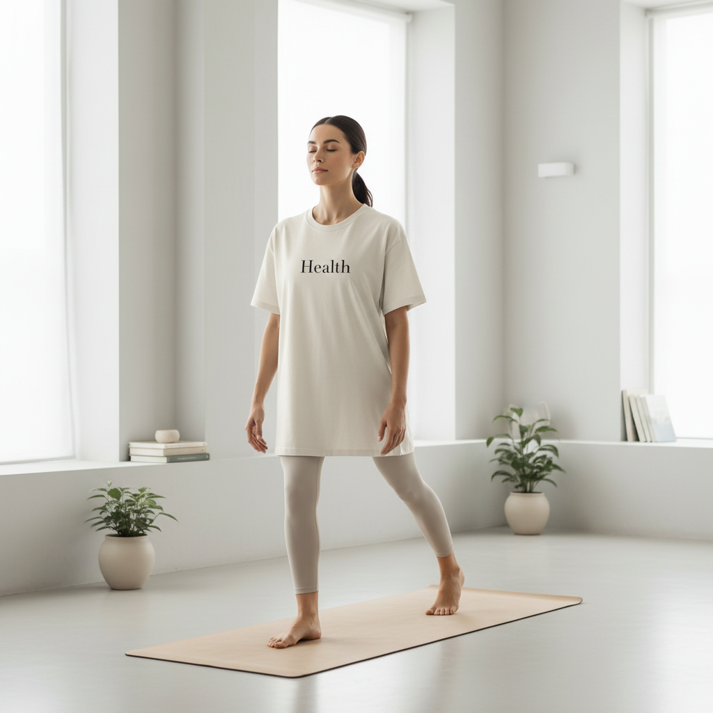Oversized T-Shirt 'Health